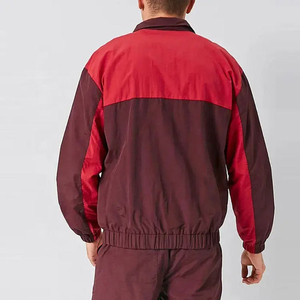 Pantalones Deportivos Unisex Color Granate con Capucha, Cintura Elástica, Bolsillos Laterales, Ropa Casual de Invierno, Felpa, Corte Holgado, Largos, Color Sólido, 2 en 1 - Product Image 3