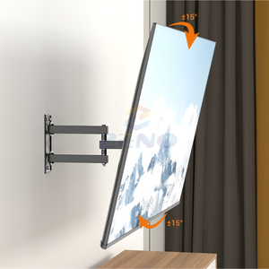 Качели 26-52 дюймов, настенное крепление для телевизора, дополнительные, полноразмерные телевизоры, экраны Muurbeugel, 50 кг, регулируемый по нагрузке, наклон, кронштейн для телевизора 400x400 - Product Image 3