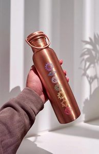 Botellas de Cobre Hechas a Medida con Base Martillada, Ideales para Decoración del Hogar y Suministros para Tiendas de Utensilios del Hogar - Product Image 5