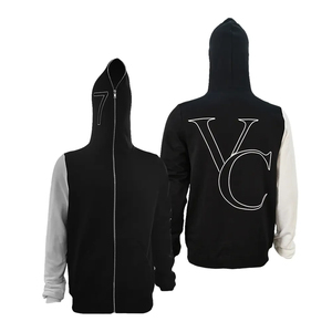Hoodie délavé à l'acide coupe classique haute performance couleur chair effet usé pour homme – Hoodies streetwear délavés - Product Image 1