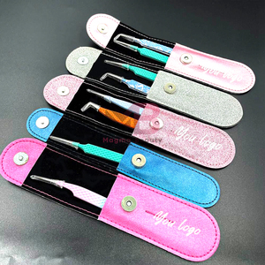 Pinces à cils de toutes formes, couleur unie, pour volume russe, outil de maquillage de haute qualité pour femmes, avec emballage personnalisé - Product Image 5