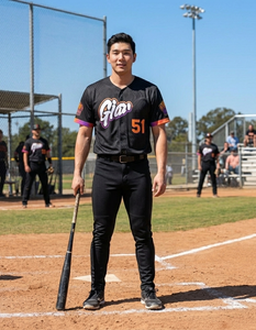 Custom Sublimated Baseball Jersey Men’s Full Button Mesh Uniform Performance Teamwear & Streetwear Custom Name/Number - Product Image 4