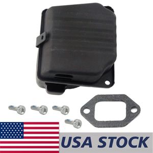 สำหรับ MS380 Stihl 038เลื่อยไฟฟ้าเข้ากันได้กับท่อไอเสียปะเก็นสกรูคอมโบ - Product Image 1