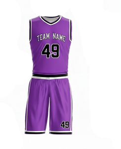Maillot de basket-ball personnalisé de qualité thaïlandaise 2026 – Tenue d'équipe, club, école, entraînement, match – Fournisseur en gros OEM ODM - Product Image 2