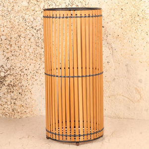 Panier en bambou japonais Hana Kago 24N-122-1, panier de rangement naturel tissé à la main, décoration florale Ikebana, fournisseur - Product Image 1
