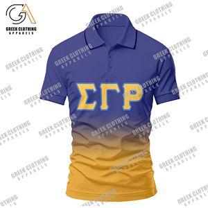 Camisa Casual de Manga Corta para Hombre Phi Beta Sigma, 100% Algodón Twill, con Bolsillo, Secado Rápido, Diseño Personalizado con Impresión Digital - Product Image 1