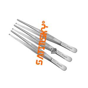 Pince à tissus pour le pouce 11.5 CM Instruments de microchirurgie Manuel en acier inoxydable certifié CE d'une source réputée - Product Image 1