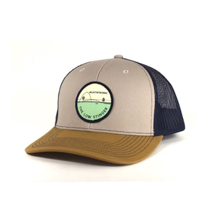 Custom Merrow Patch Trucker <b>Hats</b> Solid Canvas Breathable <b>Waterproof</b> Polyester/Cotton Sporty Style Unisex Adult Outdoor Caps - Product Image 1