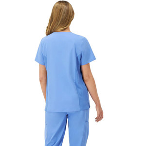 Solid Trader High Quality Medical Scrub <b>Set</b> For <b>Doctors</b> And Nurses Breathable Soft Fabric Texture Durable Hospital Uniform - Product Image 3