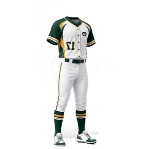 Ensemble de maillot et pantalon de baseball personnalisés pour hommes, légers et performants, pour les entraînements, les tournois et les matchs de club - Product Image 3