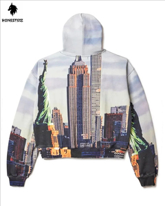 เสื้อฮู้ดดี้ผู้ชายแบบสั่งทำพิเศษสำหรับฤดูหนาว ผ้าเทอร์รี่เนื้อนุ่ม น้ำหนักเบา คุณภาพสูง ผลิตจากผ้าฝ้าย 100% ลายเรียบ สีพื้น แห้งเร็ว - Product Image 4