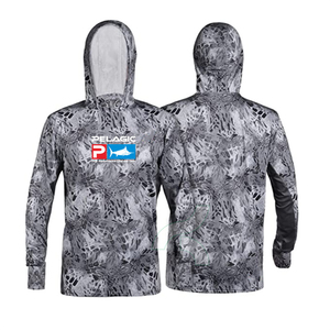 Combinaison de pêche décontractée imprimée avec protection solaire et t-shirt léger respirant pour femme, idéale pour la pêche en extérieur - Product Image 1