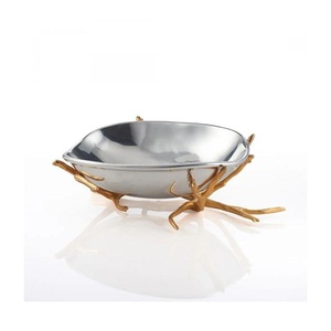 Modern Stainless Steel Eco-Friendly <b>Chocolate</b> Bowl for <b>Wedding</b> Candy Trays and Decor - Product Image 5