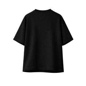 T-shirts pour hommes de haute qualité, nouveau design, 100% coton, coupe ample, épaules tombantes, manches courtes, logo personnalisé - Product Image 3