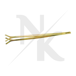 Pince à bijoux de précision en laiton 225 mm, pince à gemmes pour bijoutiers, outils et équipement de bijouterie, accessoires de pincettes de précision pour artisanat - Product Image 2