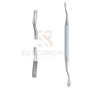 Lima para Huesos de 7 Pulgadas, Instrumento Quirúrgico Ortopédico Premium, Lima para Modelar Huesos, Acero Inoxidable, Herramienta Médica Reutilizable de SurgiRight - Product Image 1