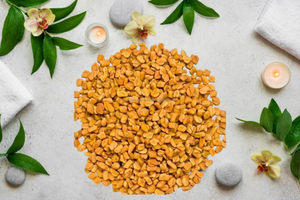 Trigonella Foenum graines de fenugrec graines de Methi Dana Graecum épices Dana Methi Methi Beej épices indiennes traditionnelles - Product Image 3