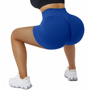 Custom <b>Booty</b> Shorts Women Eco-Friendly Quick Dry Breathable Skinny Fit Elastic Waist Double Layer Summer Yoga Running Sports - Product Image 3