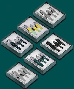 Nouvel ensemble de coupe-ongles professionnels en acier inoxydable/carton, 3 pièces, avec logo personnalisé OEM, marque privée, pour soins des ongles, ANAAIF - Product Image 5