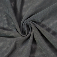 Tela de malla de poliéster y spandex de alta elasticidad y recuperación para ropa interior y trajes de baño de mujer