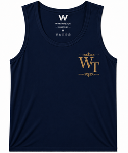 Premium Quality 3D Embroidered Tank Top Custom 100% Cotton Polyester Quick Dry Fabric Workout Gym Apparel Men Women - Product Image 1