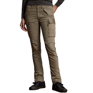 กางเกงคาร์โก้ผู้หญิงทรงสกินนี่ ผ้าคอตตอนทวิลยืดได้ ทรงเข้ารูป หรูหรา ทันสมัย ออกแบบโดยดีไซเนอร์ ผลิตโดยผู้ผลิต OEM - Product Image 5