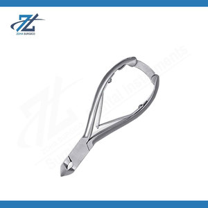 Pink Stainless Steel Full Jaw <b>Cuticle</b> Nipper Extreme Sharp Manicure Trimmer Waterproof Nail Care Beauty <b>Tool</b> Made Pakistan - Product Image 4