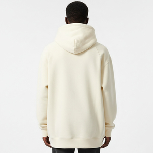 Sweat à capuche oversize en molleton 100 % coton de haute qualité pour homme, avec épaules tombantes, logo personnalisé, écologique et coupe-vent - Product Image 4