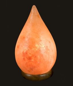 Lampe en sel de l'Himalaya artisanale en forme de goutte d'eau, décoration d'intérieur, fournisseur OEM - Product Image 5
