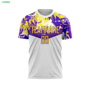 Conjunto de Uniforme de Fútbol con Diseño Moderno, 100% Poliéster Transpirable, Camisetas de Fútbol con Impresión por Transferencia de Calor - Product Image 6