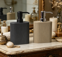 Distributeurs de savon en résine de couleur personnalisée, écologiques, pour la maison et les salles de bain d'hôtel