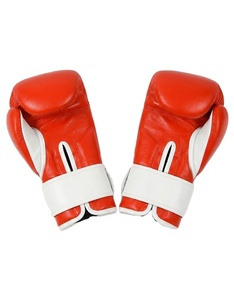 Guantes de Boxeo Profesionales de Velcro, Cuero Genuino, Proveedor de Logotipos Personalizados - Product Image 3