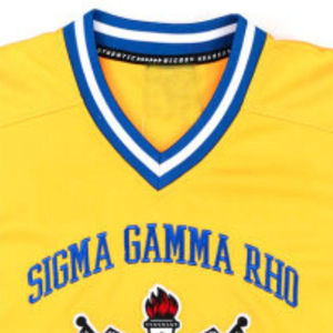 Camiseta de Fútbol Personalizada al por Mayor para la Hermandad SGR, Sublimada, Transpirable, 100% Poliéster, Cuello en V, Manga Corta, Logotipo del Equipo - Product Image 6