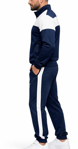 Ensembles de survêtements sportifs et élégants pour hommes, unis, décontractés, avec logo personnalisé, respirants, légers, grandes tailles - Product Image 6