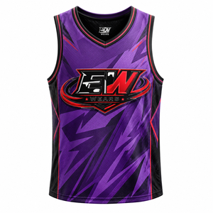 Maillot de basket-ball moderne alliant des matériaux respirants, une coupe confortable et une qualité fiable pour les joueurs de tous les niveaux. - Product Image 4