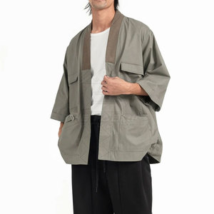 Chaqueta Kimono Japonesa de Invierno para Hombre, Tejido Suave y Transpirable, Costuras Reforzadas, Material de Algodón Duradero, Servicio OEM Frontal - Product Image 4