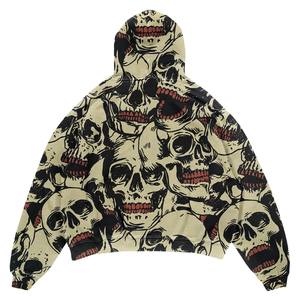 เสื้อฮู้ดดี้ Bape แบบซิปเต็มตัว ดีไซน์ใหม่สำหรับผู้ชาย ทรงโอเวอร์ไซส์ พร้อมโลโก้แบบกำหนดเองและป้ายแบรนด์ส่วนตัวสำหรับผู้ชาย - Product Image 4