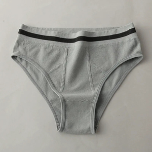 Maillot de bain de plage pour femmes en tissu tricoté uni, antibactérien, couleurs et logo personnalisables - Product Image 2