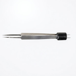 Pince bipolaire électrique en acier inoxydable pour bijoutier, non isolée, 11,4 cm avec pointes de 0,5 mm et 0,7 mm, instrument chirurgical - Product Image 5