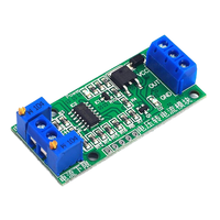 Module Convertisseur Tension-Courant 0-2,5V 3-3,3V 5V 10V 15V 24V vers 4-20mA Carte Transmetteur de Signal Analogique PLC Industriel