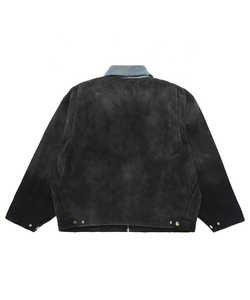 2026 New Fashion Outdoor Winter <b>Zip</b> <b>up</b> Workwear Custom Canvas Trucker Bomber Work <b>Jacket</b> For Men - Product Image 5