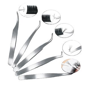 Estuche de Cuero PU de Alta Calidad para Pinzas de Pestañas, Pinzas de Acero Inoxidable de Alta Gama, Almacenamiento de Múltiples Piezas, Pinzas para Pestañas Injertadas - Product Image 5