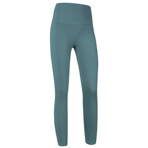 Leggings pour femmes à taille haute, respirants, en spandex et polyester, service OEM, prix de gros, haute qualité, grande taille, sans couture, longueur intégrale - Product Image 5