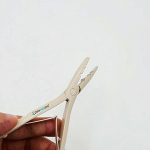 Professional Use Eco-Friendly Multi-Functional Stainless Steel Hair <b>Extension</b> Pliers Custom Logo Micro <b>Beads</b> for Install Remover - Product Image 3