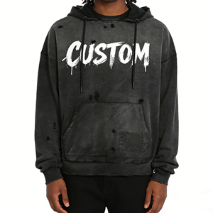 เสื้อฮู้ดดี้ Glory Custom Sun Fade ทรงหลวมแบบดรอปโชว์เดอร์ คุณภาพพรีเมียม ผ้าฝ้าย 100% ทรงครอปโอเวอร์ไซส์ รับผลิตแบบ OEM ขายส่ง - Product Image 2