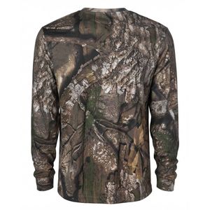 Camiseta de Manga Larga para Hombre, 180 GSM, Algodón Suave, Cuello Redondo, Ligera, Informal, para Uso Diario, Transpirable, Cómoda, Prenda Básica - Product Image 2