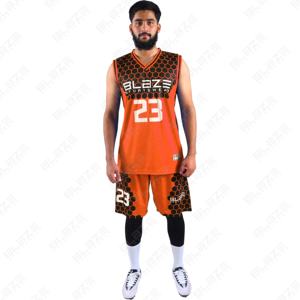 Blaze Fight Wear uniforme de basket-ball OEM personnalisé de haute qualité Bsci été basket-ball ensemble de sport unisexe adulte maillot de basket-ball - Product Image 4
