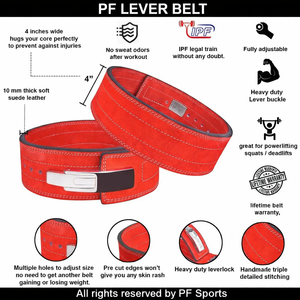 High Quality IPF Power Lifting Lever Belt for Men <b>Weight</b> Lifting Quats Deadlifts Bodybuilding Fitness Safety Strongman <b>Training</b> - Product Image 4