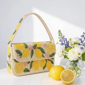 Bolsos de Moda Vintage para Mujer, Hechos a Mano con Cuentas, de Alta Calidad, con Cadena Cruzada, Diseño Personalizable, para Fiestas, para Todas las Temporadas, Estilo Indio - Product Image 1