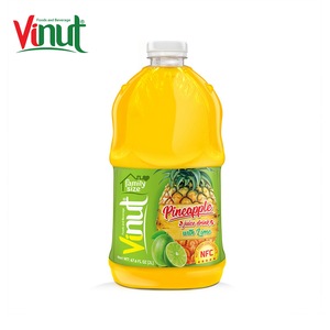 Boisson au jus d'ananas et de citron vert de 169 fl oz pour marque, durée de conservation de 24 mois, boisson OEM ODM sous marque privée - Product Image 1